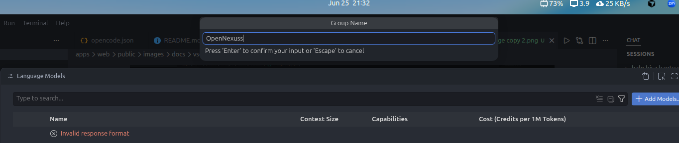Isi Group Name OpenNexus
